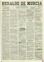 [Ejemplar] Heraldo de Murcia (Murcia). 24/5/1901.