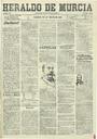 [Ejemplar] Heraldo de Murcia (Murcia). 25/5/1901.