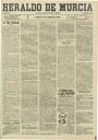 [Ejemplar] Heraldo de Murcia (Murcia). 3/6/1901.