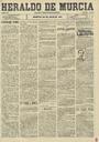 [Ejemplar] Heraldo de Murcia (Murcia). 23/7/1901.