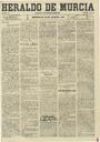 [Ejemplar] Heraldo de Murcia (Murcia). 24/7/1901.
