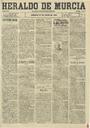 [Ejemplar] Heraldo de Murcia (Murcia). 27/7/1901.