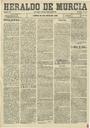 [Ejemplar] Heraldo de Murcia (Murcia). 29/7/1901.