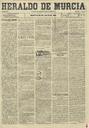 [Ejemplar] Heraldo de Murcia (Murcia). 30/7/1901.