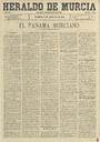 [Issue] Heraldo de Murcia (Murcia). 3/8/1901.