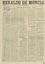 [Ejemplar] Heraldo de Murcia (Murcia). 13/8/1901.