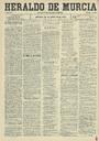 [Issue] Heraldo de Murcia (Murcia). 22/8/1901.