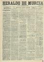 [Ejemplar] Heraldo de Murcia (Murcia). 27/8/1901.