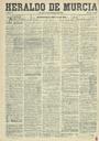 [Ejemplar] Heraldo de Murcia (Murcia). 31/8/1901.
