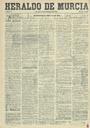 [Issue] Heraldo de Murcia (Murcia). 31/8/1901.