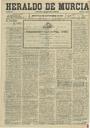 [Ejemplar] Heraldo de Murcia (Murcia). 17/9/1901.