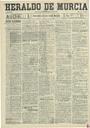 [Ejemplar] Heraldo de Murcia (Murcia). 4/10/1901.