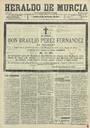 [Issue] Heraldo de Murcia (Murcia). 21/10/1901.
