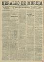 [Ejemplar] Heraldo de Murcia (Murcia). 12/11/1901.
