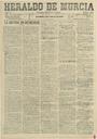 [Ejemplar] Heraldo de Murcia (Murcia). 3/1/1902.