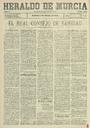 [Ejemplar] Heraldo de Murcia (Murcia). 4/3/1902.