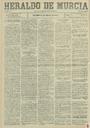 [Ejemplar] Heraldo de Murcia (Murcia). 4/4/1902.