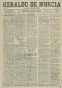 [Ejemplar] Heraldo de Murcia (Murcia). 9/4/1902.