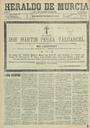 [Ejemplar] Heraldo de Murcia (Murcia). 25/4/1902.