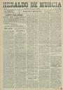 [Ejemplar] Heraldo de Murcia (Murcia). 22/5/1902.