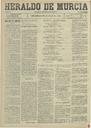 [Ejemplar] Heraldo de Murcia (Murcia). 23/7/1902.