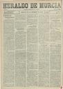 [Ejemplar] Heraldo de Murcia (Murcia). 28/10/1902.