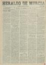 [Ejemplar] Heraldo de Murcia (Murcia). 31/10/1902.