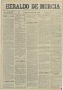 [Ejemplar] Heraldo de Murcia (Murcia). 27/4/1903.