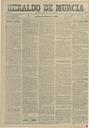 [Ejemplar] Heraldo de Murcia (Murcia). 8/5/1903.