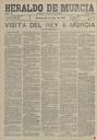 [Ejemplar] Heraldo de Murcia (Murcia). 28/6/1903.
