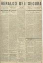 [Ejemplar] Heraldo de Segura (Murcia). 8/5/1927.