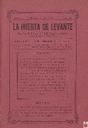 [Ejemplar] Huerta de Levante, La (Murcia). 1/6/1918.