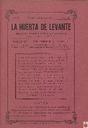 [Ejemplar] Huerta de Levante, La (Murcia). 16/6/1918.