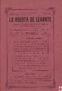 [Ejemplar] Huerta de Levante, La (Murcia). 1/7/1918.