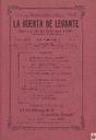 [Ejemplar] Huerta de Levante, La (Murcia). 16/8/1918.