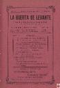 [Ejemplar] Huerta de Levante, La (Murcia). 1/10/1918.