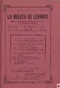 [Ejemplar] Huerta de Levante, La (Murcia). 16/10/1918.