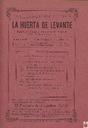 [Issue] Huerta de Levante, La (Murcia). 1/1/1919.