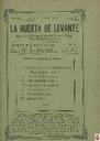 [Issue] Huerta de Levante, La (Murcia). 16/7/1919.