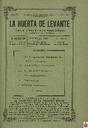 [Ejemplar] Huerta de Levante, La (Murcia). 1/9/1919.