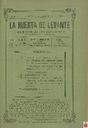 [Issue] Huerta de Levante, La (Murcia). 1/10/1919.