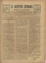 [Issue] Juventud Literaria, La (Murcia). 7/7/1889.