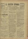 [Ejemplar] Juventud Literaria, La (Murcia). 2/3/1890.