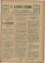 [Issue] Juventud Literaria, La (Murcia). 30/3/1890.