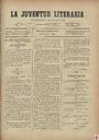 [Ejemplar] Juventud Literaria, La (Murcia). 8/5/1892.