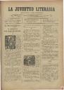 [Issue] Juventud Literaria, La (Murcia). 22/5/1892.