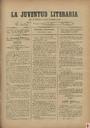 [Issue] Juventud Literaria, La (Murcia). 5/6/1892.