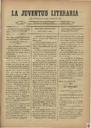 [Issue] Juventud Literaria, La (Murcia). 31/7/1892.