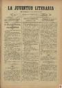 [Issue] Juventud Literaria, La (Murcia). 28/8/1892.