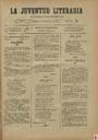 [Issue] Juventud Literaria, La (Murcia). 11/12/1892.